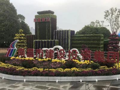 以菊为媒 以花为介 展现服务都会与生长之宗旨——市银河集团官网集团参展南昌市第三十四届菊花展